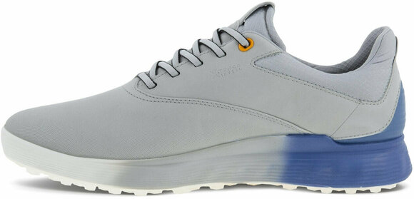 Pánske golfové topánky Ecco S-Three Mens Golf Shoes Concrete/Retro Blue/Concrete 41 - 5