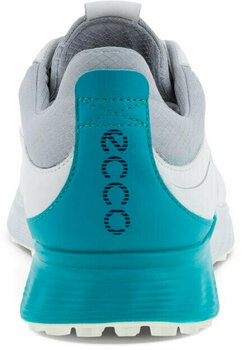Chaussures de golf pour hommes Ecco S-Three BOA Mens Golf Shoes White/Caribbean/Concrete 40 - 4