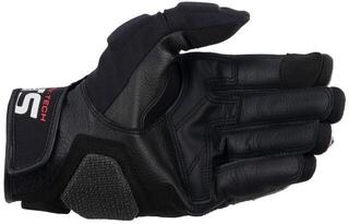 Rukavice Alpinestars Halo Leather Gloves Black/White - 1
