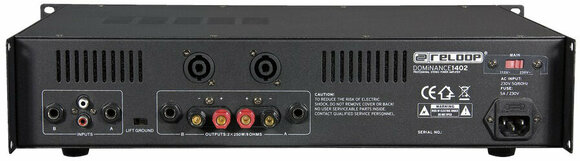 Power amplifier Reloop Dominance 1402 - 2