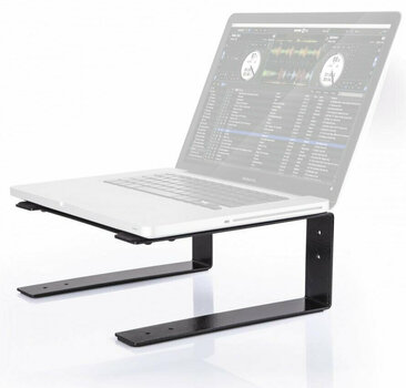 Standaard voor PC Reloop Laptop Flat Stand Zwart Standaard voor PC - 3