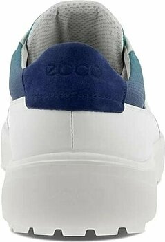 Chaussures de golf pour hommes Ecco Tray Mens Golf Shoes White/Blue Depths/Caribbean 42 - 4