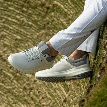 Pantofi de golf pentru bărbați Ecco Core Mens Golf Shoes White/Shadow White/Grey 45 - 9