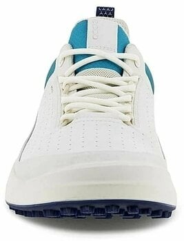 Calçado de golfe para homem Ecco Core Mens Golf Shoes White/Blue Depths/Caribbean 40 - 3