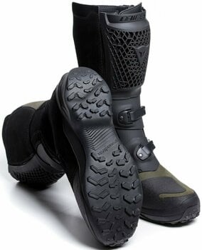 Schoenen Dainese Seeker Gore-Tex® Boots Black/Army Green 39 Schoenen - 8