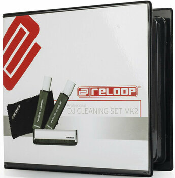 Set de limpieza para discos LP Reloop Professional DJ Cleaning Set - 2