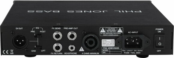 Transistor Bassverstärker Phil Jones Bass D-400 (Neuwertig) - 4