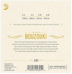 Guitar strings D'Addario EJ81 Guitar strings - 1