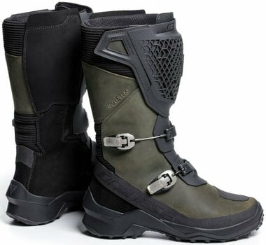 Motoros csizmák Dainese Seeker Gore-Tex® Boots Black/Army Green 44 Motoros csizmák - 6