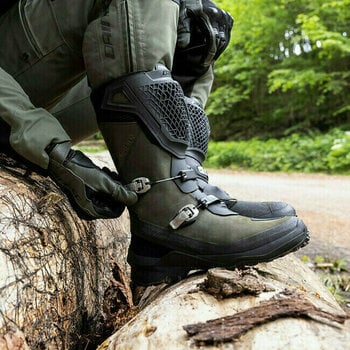 Schoenen Dainese Seeker Gore-Tex® Boots Black/Army Green 44 Schoenen - 28