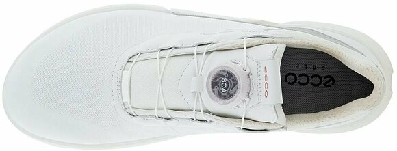 Pantofi de golf pentru femei Ecco Biom H4 BOA Womens Golf Shoes White/Concrete 36 - 7