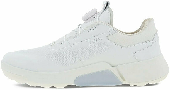 Chaussures de golf pour femmes Ecco Biom H4 BOA Womens Golf Shoes White/Concrete 37 - 5