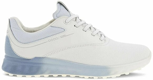 Damen Golfschuhe Ecco S-Three Womens Golf Shoes White/Dusty Blue/Air 38 - 2