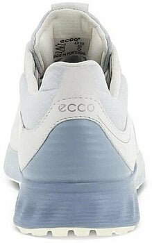 Damen Golfschuhe Ecco S-Three Womens Golf Shoes White/Dusty Blue/Air 38 - 4