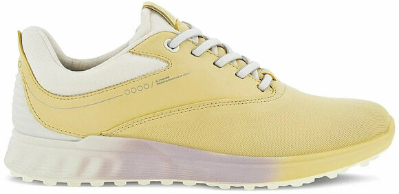 Женски голф обувки Ecco S-Three Womens Golf Shoes Straw/White/Bright White 38 - 2