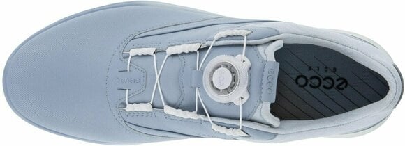 Calçado de golfe para mulher Ecco S-Three BOA Womens Golf Shoes Dusty Blue/Air 36 - 7