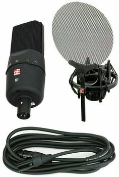 Kondenzátorový mikrofon pro zpěv sE Electronics X1 Vocal Pack - 6