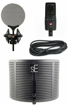 Condensatormicrofoon voor zang sE Electronics X1 Studio Bundle - 3