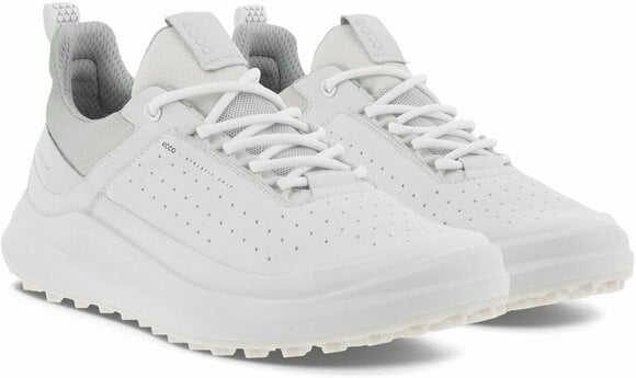 Pantofi de golf pentru femei Ecco Core Womens Golf Shoes White/Ice Flower/Delicacy 41 - 6