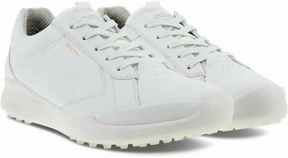 Calçado de golfe para mulher Ecco Biom Hybrid Womens Golf Shoes White 36 - 7