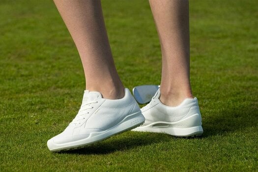 Dámske golfové boty Ecco Biom Hybrid Womens Golf Shoes White 38 - 10