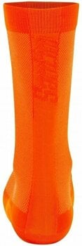 Чорапи за колоездене Santini Puro Socks Arancio Fluo XL/2XL Чорапи за колоездене - 2