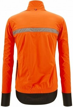 Biciklistička jakna, prsluk Santini Guard Neo Shell Rain Jacket Jakna Arancio Fluo 3XL - 3