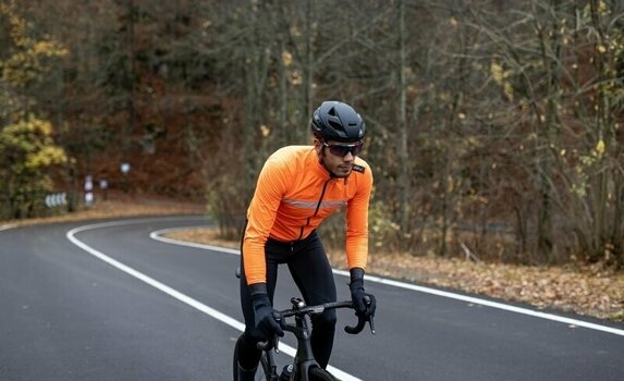 Cykeljacka, väst Santini Guard Neo Shell Rain Jacket Jacka Arancio Fluo 3XL - 7