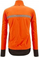 Kurtka, kamizelka rowerowa Santini Guard Neo Shell Rain Kurtka Arancio Fluo S - 2