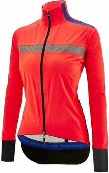 Casaco de ciclismo, colete Santini Guard Neo Shell Woman Rain Jacket Granatina XL Casaco - 2