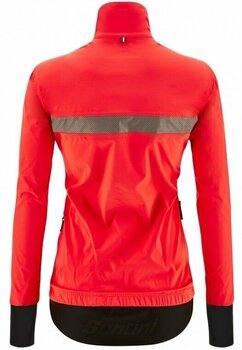 Cyklo-Bunda, vesta Santini Guard Neo Shell Woman Rain Jacket Granatina XL Bunda - 3