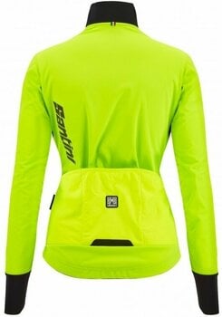 Cyklo-Bunda, vesta Santini Vega Absolute Woman Jacket Lime L Bunda - 3