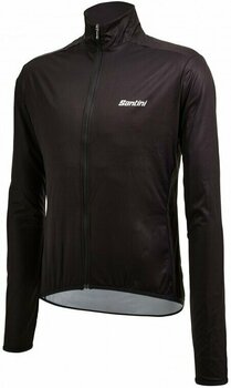 Cycling Jacket, Vest Santini Nebula Wind Jacket Jacket Nero XS - 2