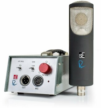 Πυκνωτικό Μικρόφωνο για Τραγούδισμα sE Electronics RNT multi-pattern tube mic - 4