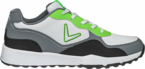 Men's golf shoes Callaway The 82 White/Black/Green 47 Men's golf shoes - 2