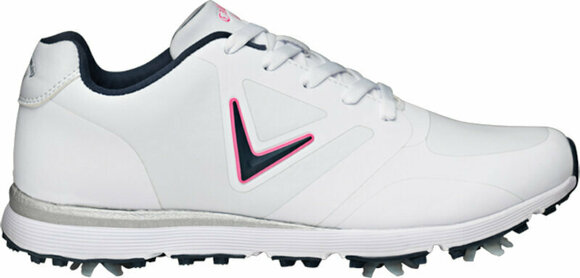 Golfskor för dam Callaway Vista Womens Golf Shoes White Pink 36,5 - 2