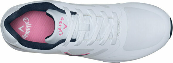 Golfskor för dam Callaway Vista Womens Golf Shoes White Pink 36,5 - 3