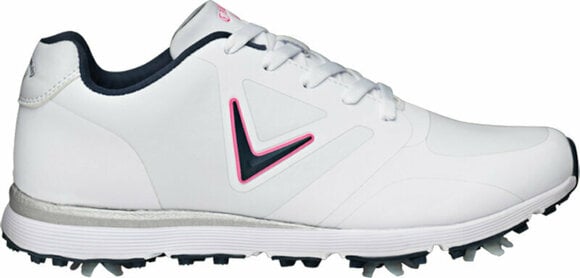 Dámske golfové boty Callaway Vista Womens Golf Shoes White Pink 37 - 2