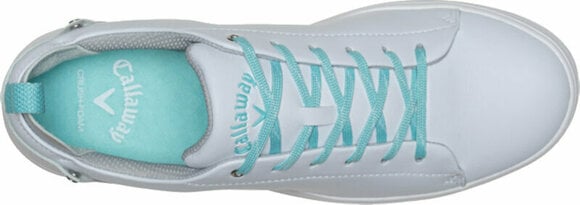 Chaussures de golf pour femmes Callaway Lady Laguna Womens Golf Shoes White/Aqua 38 - 4
