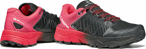 Trail running shoes
 Scarpa Spin Ultra GTX Woman Bright Rose Fluo/Black 39,5 Trail running shoes - 6