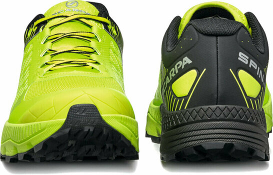 Trail tekaška obutev Scarpa Spin Ultra Acid Lime/Black 41 Trail tekaška obutev - 5