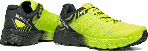 Trail running shoes Scarpa Spin Ultra Acid Lime/Black 42 Trail running shoes - 6