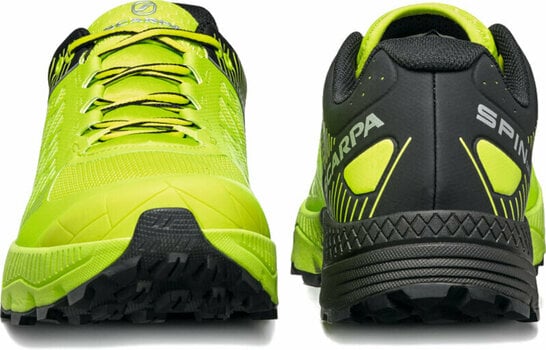 Trail running shoes Scarpa Spin Ultra Acid Lime/Black 46 Trail running shoes - 5