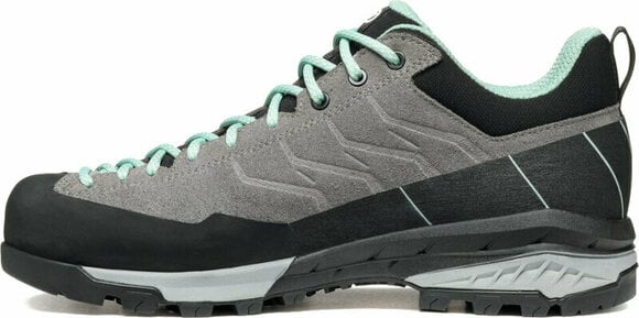 Womens Outdoor Shoes Scarpa Mescalito TRK Low GTX Woman Midgray/Dusty Lagoon 38,5 Womens Outdoor Shoes - 3