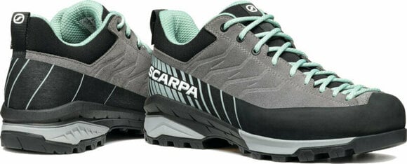 Womens Outdoor Shoes Scarpa Mescalito TRK Low GTX Woman Midgray/Dusty Lagoon 38,5 Womens Outdoor Shoes - 6