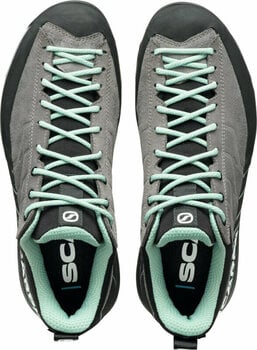 Womens Outdoor Shoes Scarpa Mescalito TRK Low GTX Woman Midgray/Dusty Lagoon 41,5 Womens Outdoor Shoes - 4