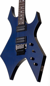E-Gitarre BC RICH MK7 Warlock Transparent Cobalt Blue - 3