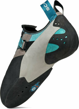 Zapatos de escalada Scarpa Veloce Woman Light Gray/Maldive 40 Zapatos de escalada - 5