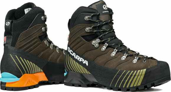 Mens Outdoor Shoes Scarpa Ribelle HD Cocoa/Moss 41 Mens Outdoor Shoes - 6