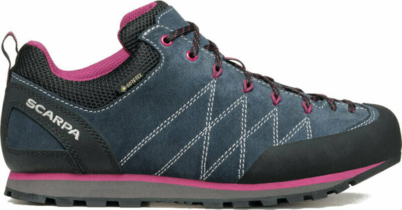Womens Outdoor Shoes Scarpa Crux GTX Woman Blue/Cherry 37 Womens Outdoor Shoes - 2